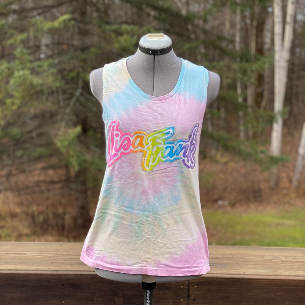 Lisa Frank Tie-Dye Muscle Tank